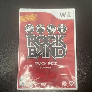 NEW SEALED 2008 NINTENDO WII GAMES EA ROCK BAND  track pack volume 2